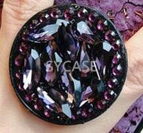 SYCASE Luxury Epoxy Fashion Red Green Purple phone case For xiaomi Mi Max2 Max3 Case Rhinestone Stand Hair Ball Soft Cover