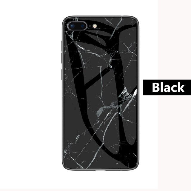 SYCASE Luxury Marble Glass Case For ASUS ZB601KL ZB631KL case Tempered Glass Protective Back Cover Case