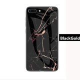 SYCASE Luxury Marble Glass Case For Nokia 7.1 Plus X6 X7 X71 4.2 1Plus 3.1Plus 7Plus case Tempered Protective Back Cover Case