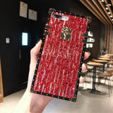 SYCASE Luxury Sequins Glitter For BBK vivo X9 X9s X20 Plus X21i Nex X21 UD X23 Y66 Y67 Y75 Y79 Y85 square Drop Protection cover