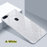 SYCASE Luxury Shell pattern Tempered Glass Border diamond Phone Case For OPPO R7S R9 R9S R11 R11S Plus R15 Dream R17 Pro case