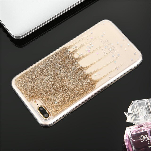 SYCASE Luxury Shining Glitter Star Phone Case For iPhone 7 6 6s Plus Fashion Ultrathin Soft TPU Back Cover Cases