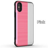 SYCASE Luxury Soft Silicon+Hard plastic Shockproof Hybrid Phone Case For iPhone X XR Xs Max 6 6Plus 6S Plus 7 7Plus 8 Plus case