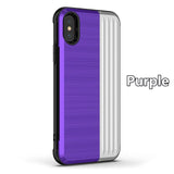 SYCASE Luxury Soft Silicon+Hard plastic Shockproof Hybrid Phone Case For iPhone X XR Xs Max 6 6Plus 6S Plus 7 7Plus 8 Plus case