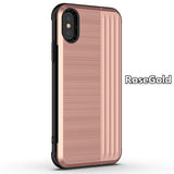SYCASE Luxury Soft Silicon+Hard plastic Shockproof Hybrid Phone Case For iPhone X XR Xs Max 6 6Plus 6S Plus 7 7Plus 8 Plus case