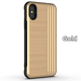 SYCASE Luxury Soft Silicon+Hard plastic Shockproof Hybrid Phone Case For iPhone X XR Xs Max 6 6Plus 6S Plus 7 7Plus 8 Plus case