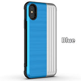 SYCASE Luxury Soft Silicon+Hard plastic Shockproof Hybrid Phone Case For iPhone X XR Xs Max 6 6Plus 6S Plus 7 7Plus 8 Plus case