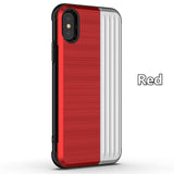 SYCASE Luxury Soft Silicon+Hard plastic Shockproof Hybrid Phone Case For iPhone X XR Xs Max 6 6Plus 6S Plus 7 7Plus 8 Plus case