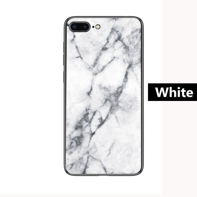 SYCASE Marble Glass Case For Samsung Galaxy J7 2016 J2Prime J5Prime J7Prime J3Pro J5Pro J7Pro J4Plus J6Plus J4Core J8 2018 case