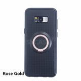 SYCASE Multi-Function Ring Holder Mobile Shell For Samsung S7 Edge S8 Plus S9 Plus Note 8 Note 9 Stylish Car Magnetic Case