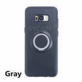 SYCASE Multi-Function Ring Holder Mobile Shell For Samsung S7 Edge S8 Plus S9 Plus Note 8 Note 9 Stylish Car Magnetic Case