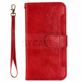 SYCASE New Retro Card wallet holster Case For Samsung S8 S8 Plus S9 S9 Plus Case Strong Split type All-inclusive Anti-fall shell