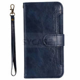 SYCASE New Retro Card wallet holster For iPhone X XR XS Max 6 6S Plus 7 8 Plus Strong Split type All-inclusive Anti-fall shell