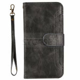SYCASE New Retro Card wallet holster For iPhone X XR XS Max 6 6S Plus 7 8 Plus Strong Split type All-inclusive Anti-fall shell