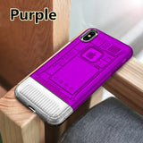 SYCASE Personality Business Aurora armor shell For iPhone 6 6s Plus 7 8 plus X Xs Xr Xs Max Case All Inclusive Drop Cover Couple
