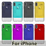 SYCASE Personality Business Aurora armor shell For iPhone 6 6s Plus 7 8 plus X Xs Xr Xs Max Case All Inclusive Drop Cover Couple