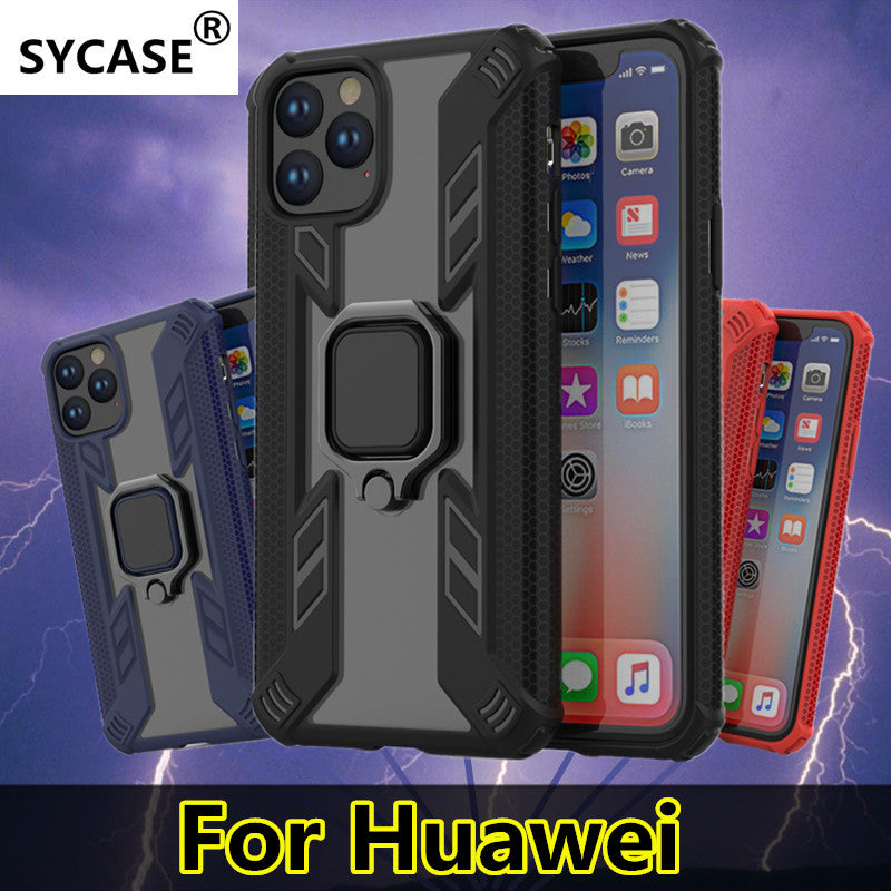 SYCASE Predator armor Case For Huawei P30 Mate20 Pro Lite Mate20X honor 8A 8X 10 20 Lite V20 Nova4E 5 Pro with Car magnetic ring
