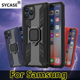 SYCASE Predator armor Case For Samsung S10 Plus Lite Note10 Pro M10 M20 M30 A10 A30 A50 A40S A7 A9 2018 with Car magnetic ring