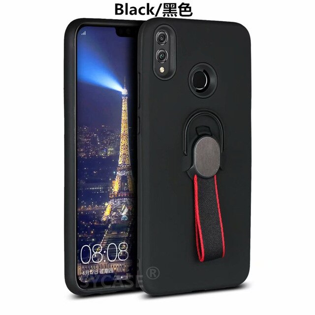 SYCASE Raytheon Multi-function bracket shell For Xiaomi 8 Mi PocoPhone F1 Case car magnetic Anti-knock For Xiaomi POCO F1 Cover