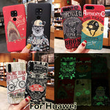 SYCASE Retro Luminous Scrub locomotive Man hard shell For Huawei P20 Pro P20 Lite Nova 2s 3i Case all-inclusive protective Cover