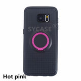 SYCASE Ring Holder Mobile Phone Case For OPPO A37 A39 A57 A59 A71 A73 A77 A83 R11 R9s Plus case Car Magnetic Case