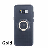 SYCASE Ring Holder Mobile Phone Case For Samsung S7 Edge S8 Plus S9 Plus Note 8 Note 9 Case Car Magnetic Protective Case