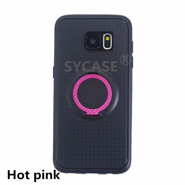 SYCASE Ring Holder phone case For Huawei  Honor 6C 7C Honor 8 Lite 9 lite Honor 9i case Car Magnetic Protective cover