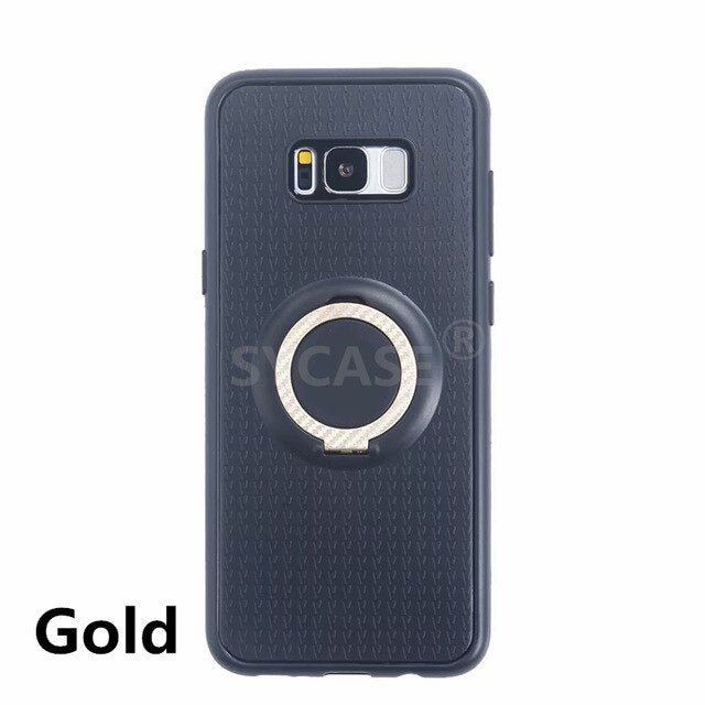 SYCASE Ring Holder phone case For Huawei  Honor 6C 7C Honor 8 Lite 9 lite Honor 9i case Car Magnetic Protective cover
