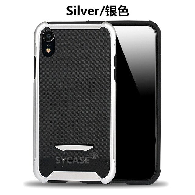 SYCASE Simple Business Hornet Men's Shell For iPhone 6 6s Plus 7 8 plus X xs Xr Xs Max Case All Inclusive Anti-knock Cover Women
