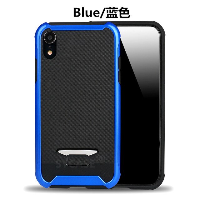 SYCASE Simple Business Hornet Men's Shell For iPhone 6 6s Plus 7 8 plus X xs Xr Xs Max Case All Inclusive Anti-knock Cover Women