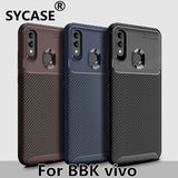 SYCASE Slim Carbon fiber stereo Business soft shell For BBk vivo X23 Color Nex UD Y83 Pro Y97 Case All inclusive Anti-drop Cover