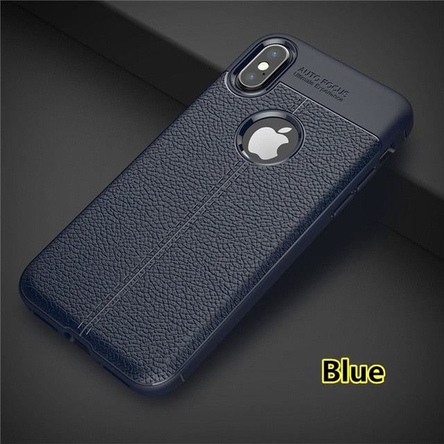 SYCASE Soft TPU Litchi pattern leather phone case For Samsung S7 Edge S8 S9 Plus Note 8 9 Magnetic Car Holder Back cover