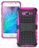 SYCASE Spider ManCASE  for Samsung J7 J5 J1 2015 TPU Plastic 2 in 1 Stand Case for Galaxy J1 J3 2016 Hard Shock Proof Back Cover