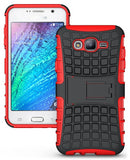 SYCASE Spider ManCASE  for Samsung J7 J5 J1 2015 TPU Plastic 2 in 1 Stand Case for Galaxy J1 J3 2016 Hard Shock Proof Back Cover