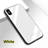 SYCASE Tempered Glass Case For OPPO F9 F7 F5 F3 F1 Plus F1S NEO9 Find X phone case Soft TPU Bumper Hard Back Cover case