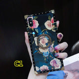 SYCASE blu ray square Case with ring For Samsung S8 S9 S10 Plus Lite Note 8 9 10 Pro A10 A20 A30 A50 A70 M20 M30 J4 J6 Plus Case