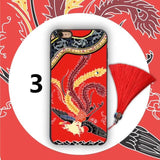 SYCASE embossed China court Style soft case For vivo Y66 Y67 Y71 Y75 Y79 Y83 Y85 V5 V7 Plus V9 retro tassel Anti-fall protection