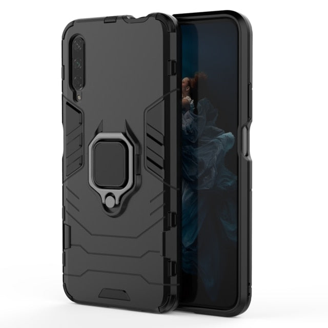 SYCASE iron man Armor case For Huawei Honor 7A 8X Max 9X 8S 10 Lite Play note10 20 Pro V10 V20 case Black Panther Silicone Cover