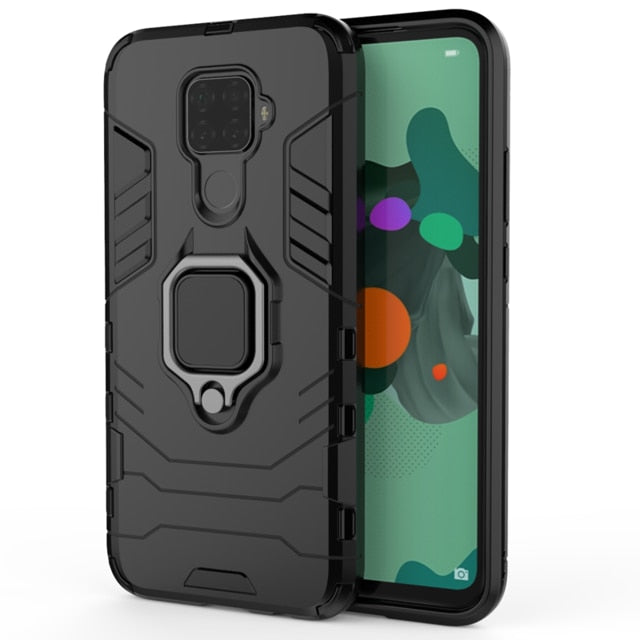 SYCASE iron man Armor case For Huawei Nova3 Nova3i Nova3E Nova4 Nova4E Nova5 Nova5i Pro case Black Panther Silicone Cover