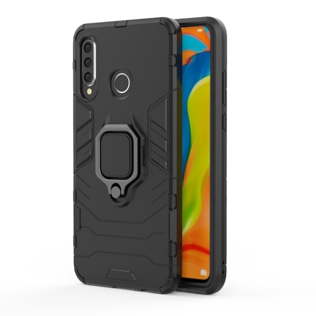 SYCASE iron man Armor case For Huawei P20 P20Pro P20Lite P30 P30Pro P30Lite case  Black Panther Silicone Cover