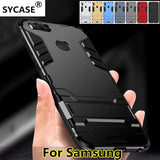 SYCASE iron man case For Samsung A6 A8 Plus Plus J2CORE J2Pro 2018 A8 A9 Pro C8 C9 C10 J3 J5 J7 Pro J4 J6 2018 Plus J7 Max DUO