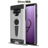SYCASE king armor Men Shell For Samsung Galaxy Note 8 Note9 S10 Plus S9 plus S8 Case Multifunction Bracket Car Anti-fall Cover