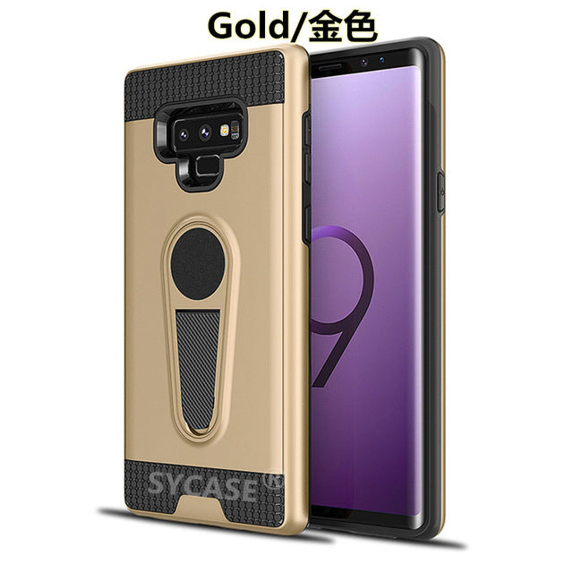 SYCASE king armor Men Shell For Samsung Galaxy Note 8 Note9 S10 Plus S9 plus S8 Case Multifunction Bracket Car Anti-fall Cover