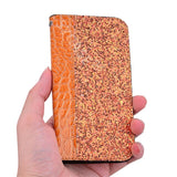 SYCASE stitching sequins flash flip Holster For Samsung Galaxy S8 plus S9 Plus Note9 case Personality Crocodile leather cover Ms
