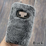 SYCASE winter rabbit plush mobile phone case For Samsung Note5 Note8 C5 C7 C9 Pro fashion all-inclusive fall protection cover