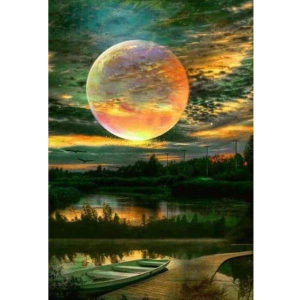 F&S Diamond Painting Store Moon in the Night