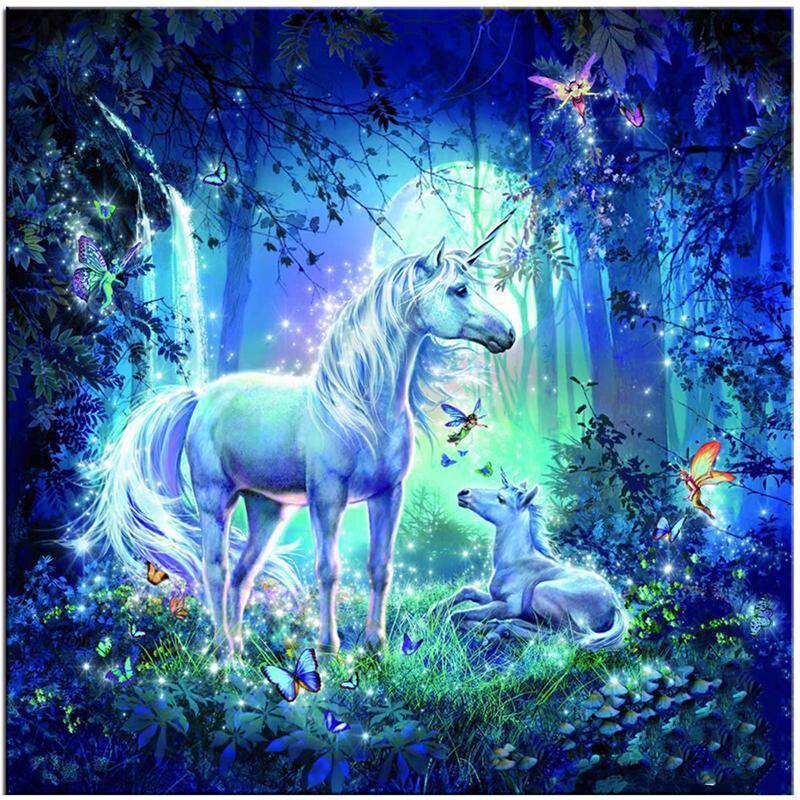 F&S Diamond Painting Store Two unicorns