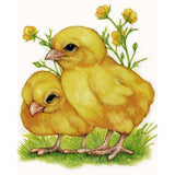 F&S Diamond Painting Store Two Little Yellow Chicks