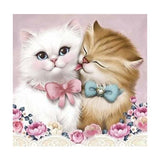 F&S Diamond Painting Store Two Amorous Kittens