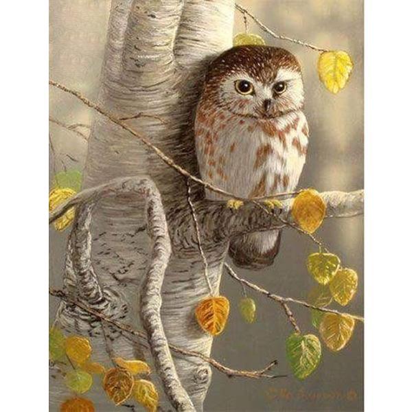 F&S Diamond Painting Store Owl And Tree